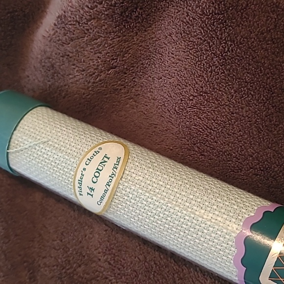 New Cross Stitch 14 count fiddlers cloth Sz 15" x 18" - Picture 3 of 6